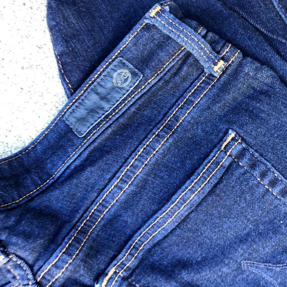 ADRIANO GOLDSCHMIED AG The Prima Mid Rise Cigarette Jeans Women's 27R Denim Blue - Picture 6 of 8